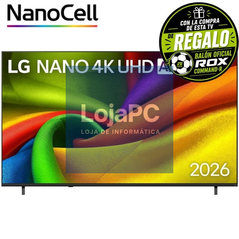 Televisor LG NanoCell 85NU850B6LA 85'/ Ultra HD 4K/ Smart TV/ WiFi/ Preto