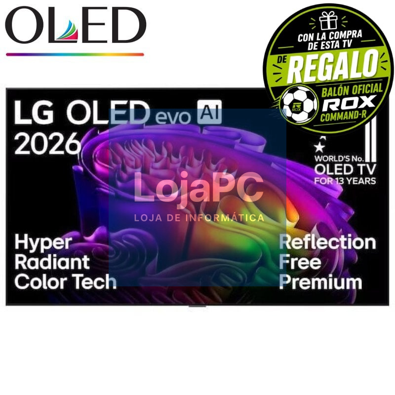 Televisor LG OLED Evo AI G6 OLED55G68LW 55'/ Ultra HD 4K/ Smart TV/ WiFi