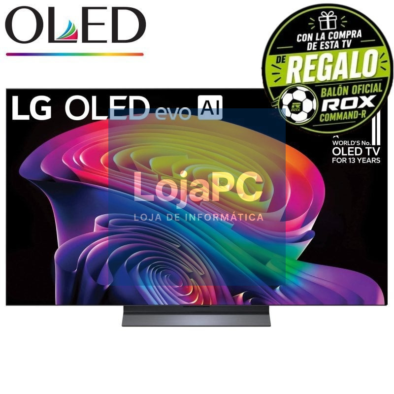 Televisor LG OLED evo AI C6 OLED65C66LB 65'/ Ultra HD 4K/ Smart TV/ WiFi