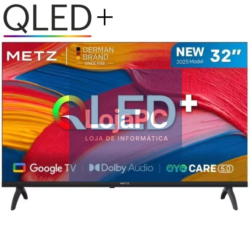 Televisor Metz QLED+ 32MQF7030Z 32'/ HD/ Smart TV/ WiFi