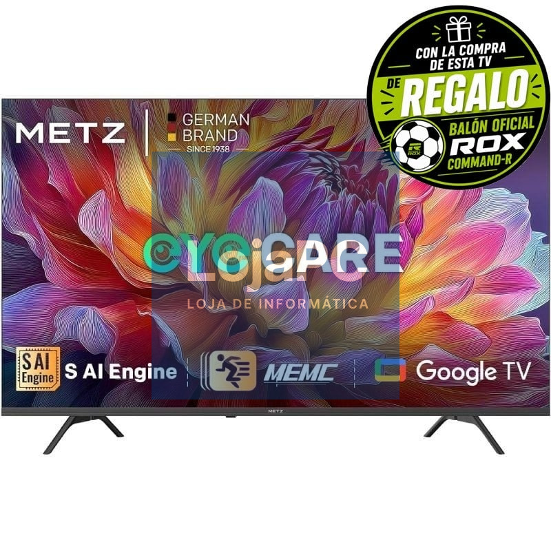 Televisor Metz 50MUF7000Z 50'/ Ultra HD 4K/ Smart TV/ WiFi