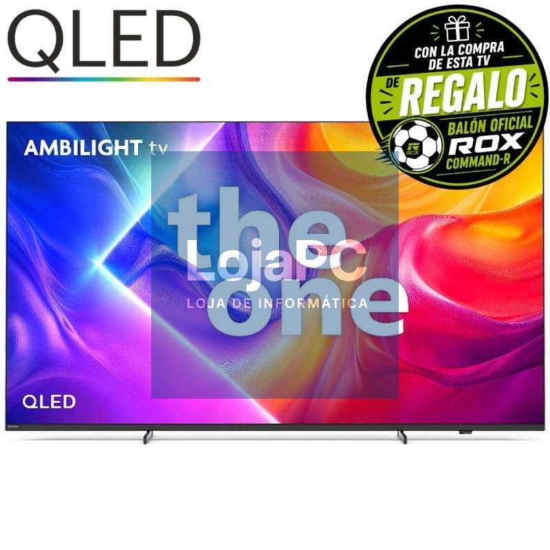 Televisor Philips QLED 75PUS9010 75'/ Ultra HD 4K/ Ambilight/ Smart TV/ WiFi