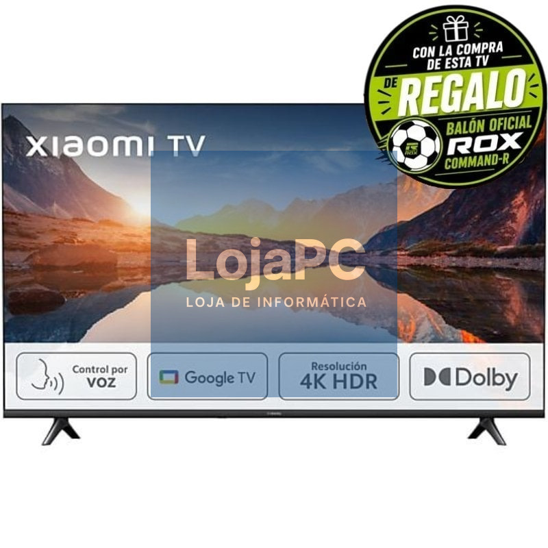 Televisor Xiaomi TV A 43 2025 43'/ Ultra HD 4K/ Smart TV/ WiFi