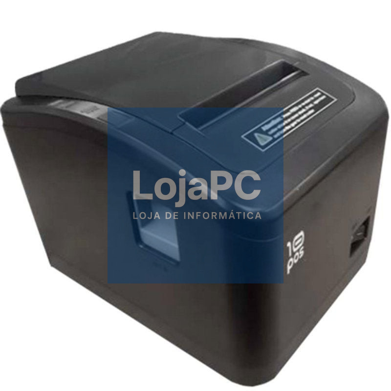 Impressora de Tickets 10POS RP-12N/ Térmica/ Ancho papel 80mm/ USB-RS232-Ethernet-RJ11/ Preta