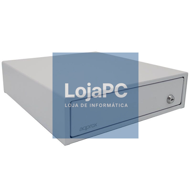 Cajón Portamonedas Approx appCASH33WH/ Manual y Automático/ Branco