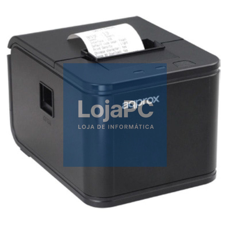 Impressora de Tickets Approx appPOS58AU/ Térmica/ Ancho papel 58mm/ USB/ Preta