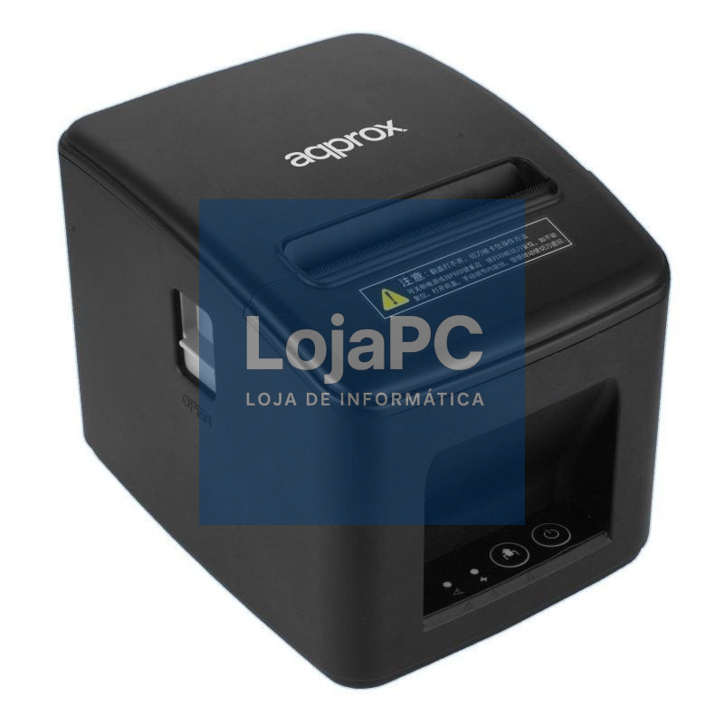 Impressora de Tickets Approx appPOS80AM-USB/ Térmica/ Ancho papel 80mm/ USB-RJ11/ Preta