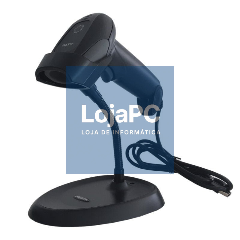 Leitor de Códigos de barras 1D Approx appLS11AS/ USB/ inclui Suporte