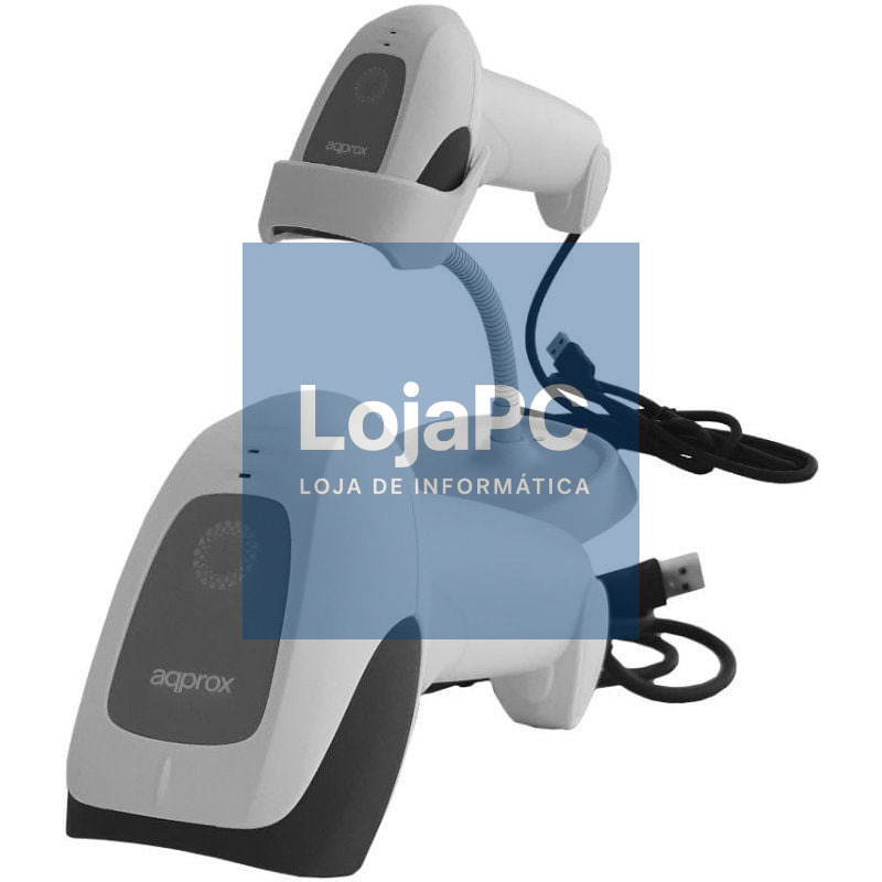 Leitor de Códigos de barras 1D Approx appLS11ASWH/ USB