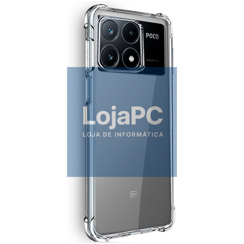 COOL Case for Xiaomi Poco X6 Pro 5G AntiShock Transparent — imagem 2