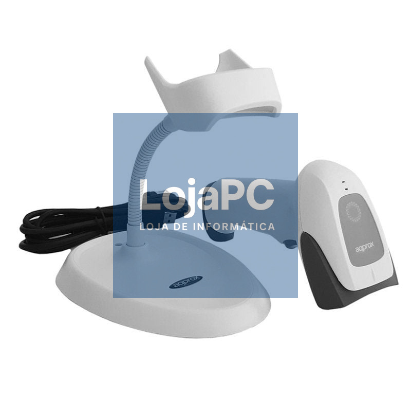 Leitor de Códigos de barras 2D-QR Approx appLS22WH/ USB