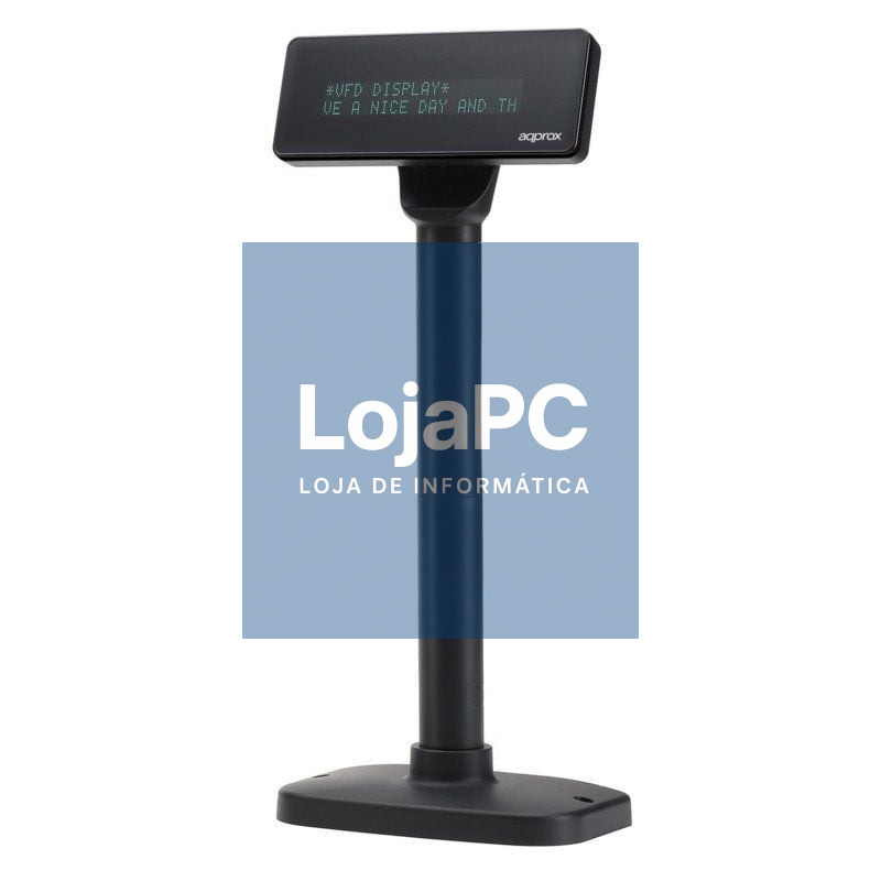 Visor TPV Approx appVFD01/ 2 líneas/ USB