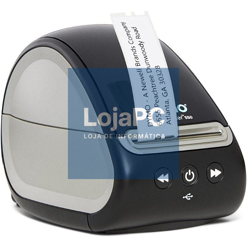 Impressora de Etiquetas Dymo LabelWriter 550/ Térmica/ USB/ Preta