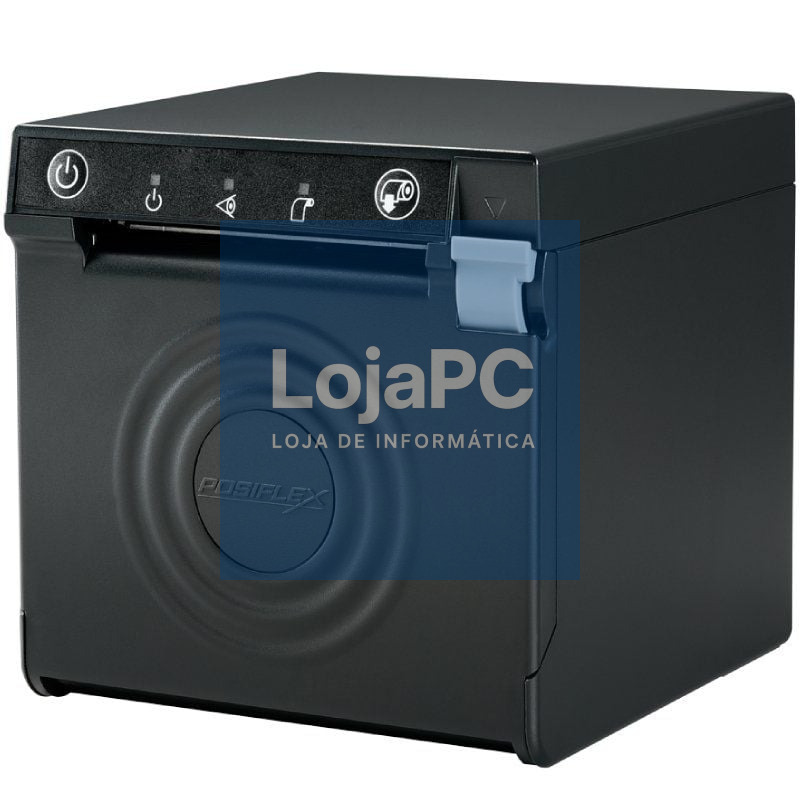 Impressora de Tickets Posiflex PP-7900/ Térmica/ Ancho papel 80mm/ USB-Ethernet/ Preta