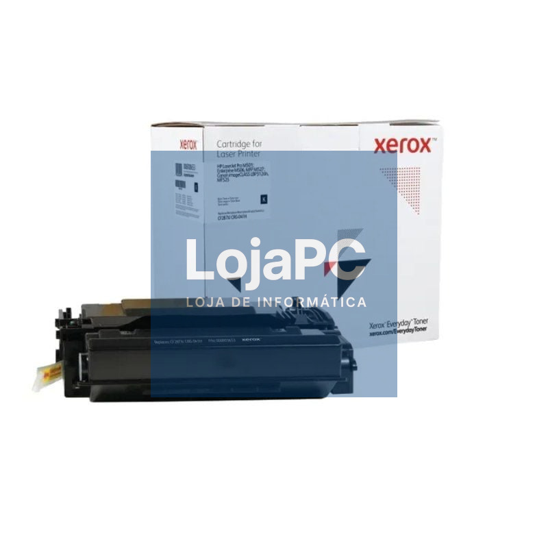 Tóner compatível Xerox 006R03653 compatível com HP CF287X/ CRG-041H/ 18000 páginas/ Preto