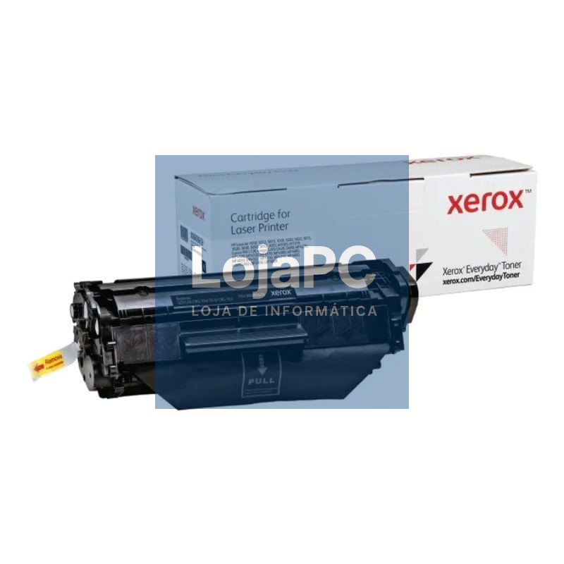 Tóner compatível Xerox 006R03659 compatível com HP Q2612A/CRG-104/FX-9/CRG-103/ 2000 páginas/ Preto