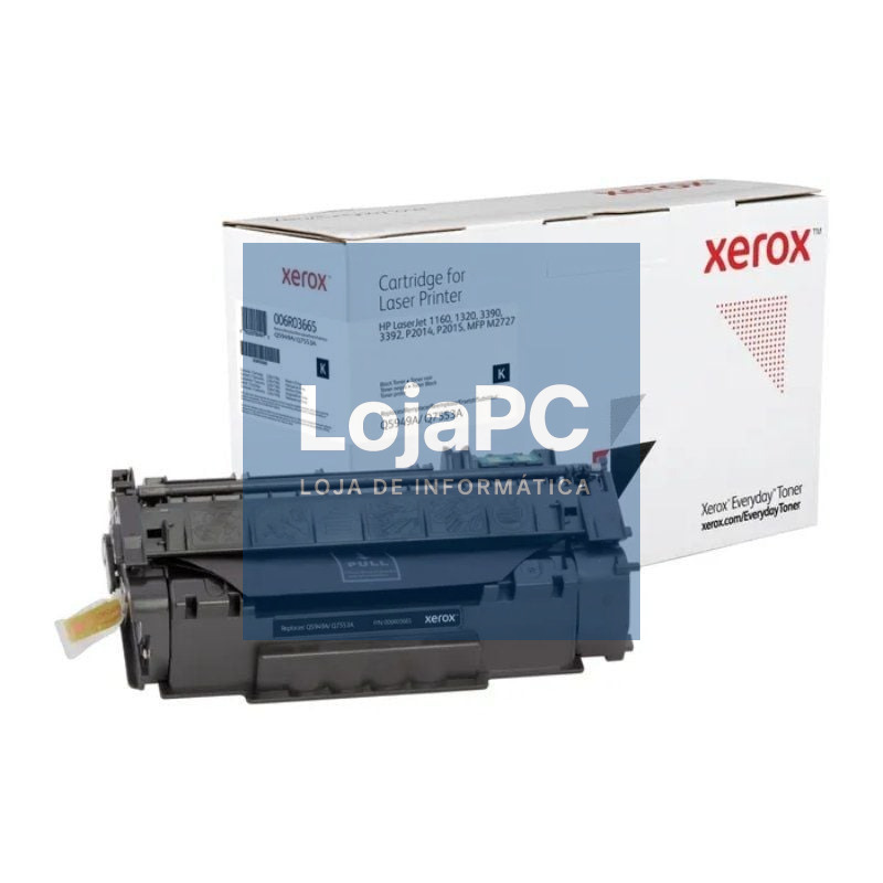 Tóner compatível Xerox 006R03665 compatível com HP Q5949A/Q7553A/ 3000 páginas/ Preto