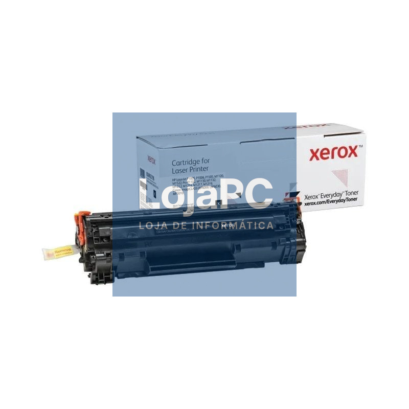 Tóner compatível Xerox 006R03708 compatível com HP CB435A/CB436A/CE285A/CRG-125/ 2000 páginas/ Preto
