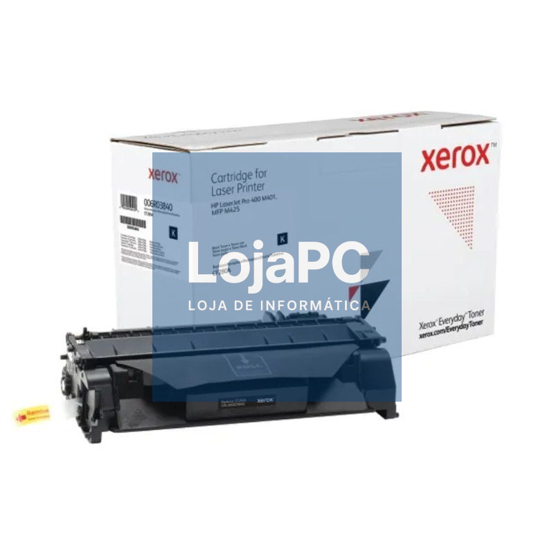 Tóner compatível Xerox 006R03840 compatível com HP CF280A/ 2700 páginas/ Preto