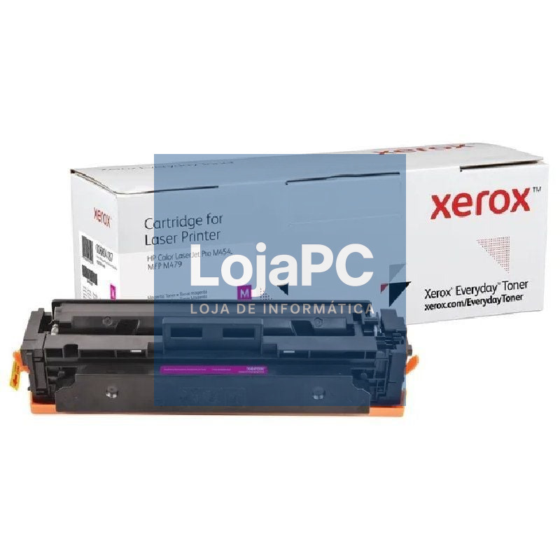 Tóner compatível Xerox 006R04187 compatível com HP W2033A/ 2100 páginas/ Magenta