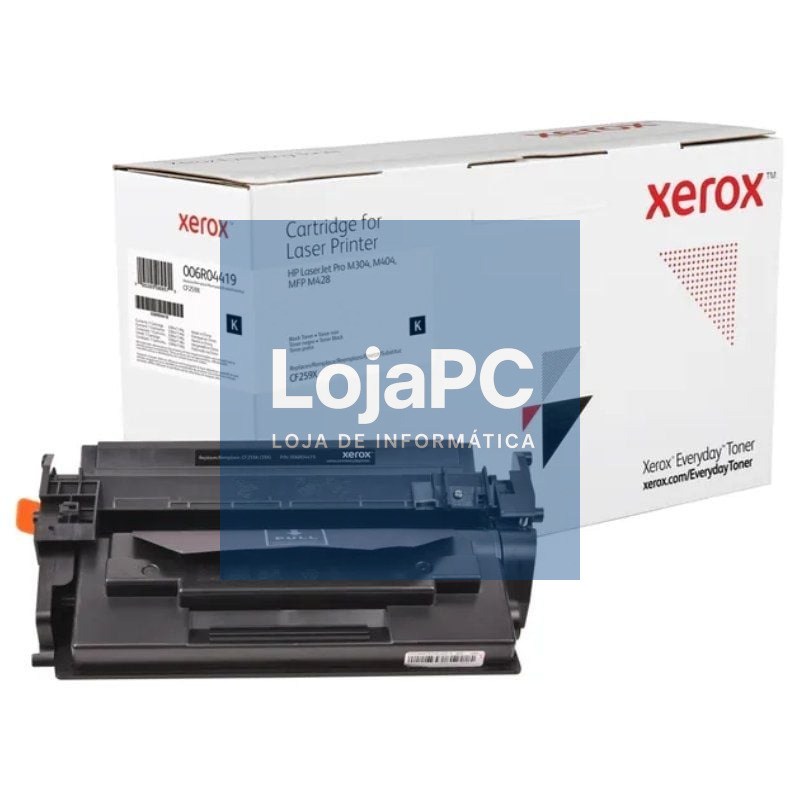 Tóner compatível Xerox 006R04419 compatível com HP CF259X/ 10000 páginas/ Preto