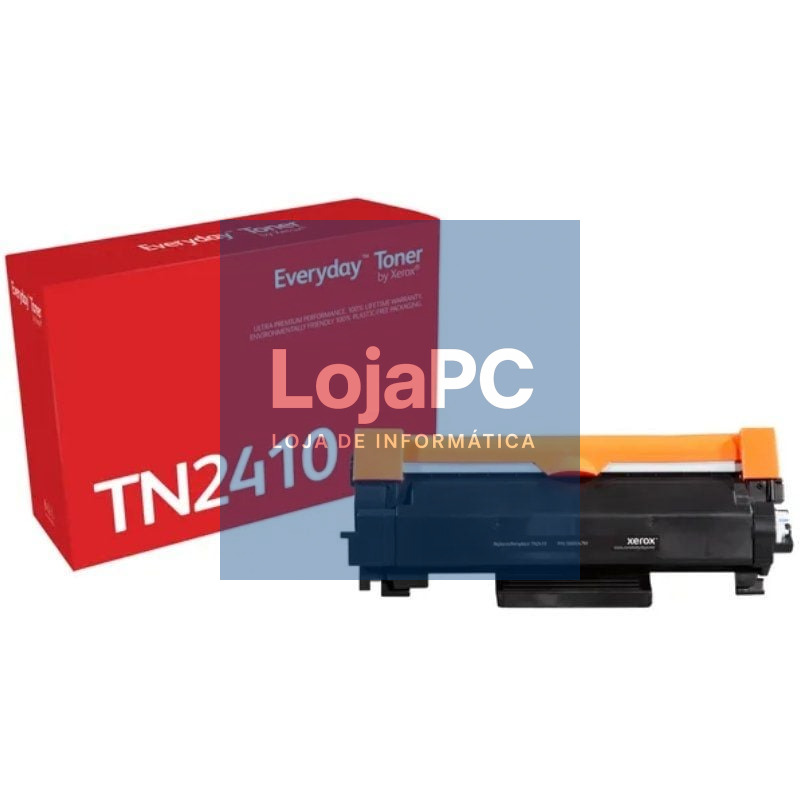 Tóner compatível Xerox 006R04791 compatível com Brother TN2410/ 1200 páginas/ Preto