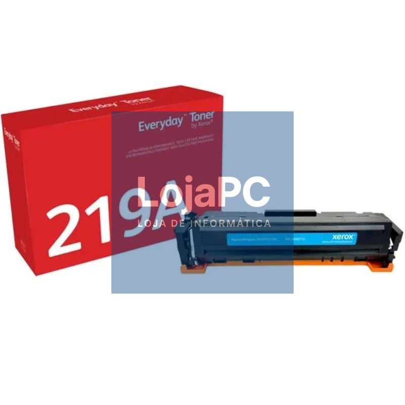Tóner compatível Xerox 006R05151 compatível com HP W2191A/ 1200 páginas/ Ciano