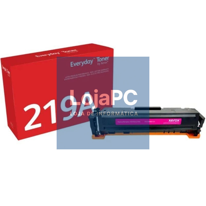 Tóner compatível Xerox 006R05153 compatível com HP W2193A/ 1200 páginas/ Magenta