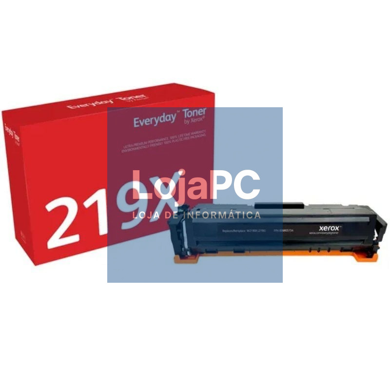 Tóner compatível Xerox 006R05154 compatível com HP W2190X Alta Capacidade/ 3200 páginas/ Preto