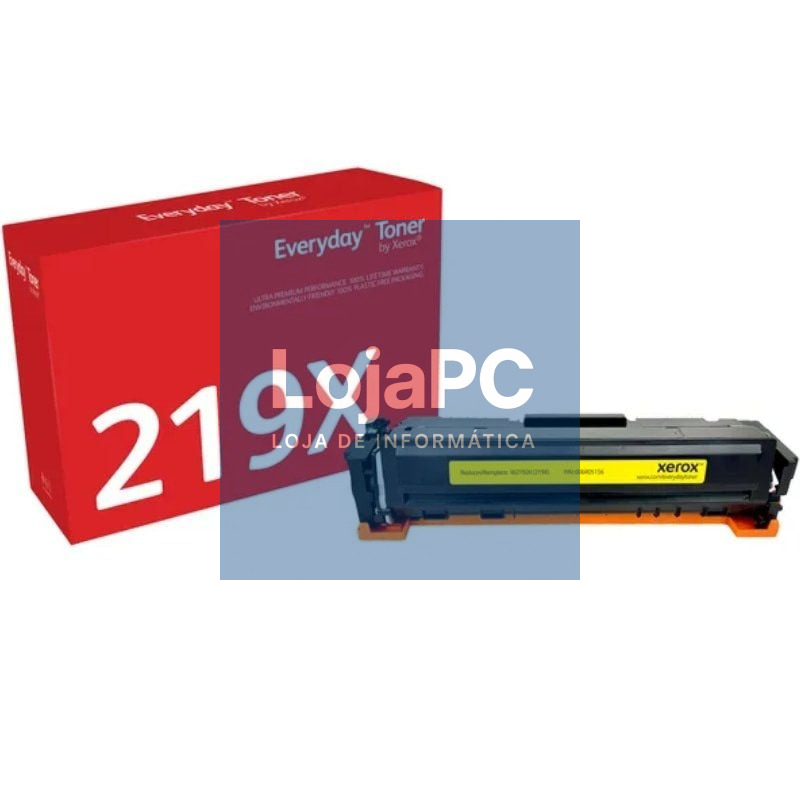 Tóner compatível Xerox 006R05156 compatível com HP W2192X Alta Capacidade/ 2500 páginas/ Amarelo