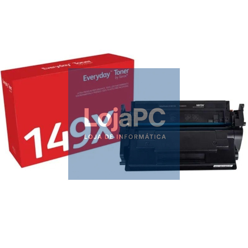 Tóner compatível Xerox 006R05203 compatível com HP W1490X Alta Capacidade/ 9500 páginas/ Preto