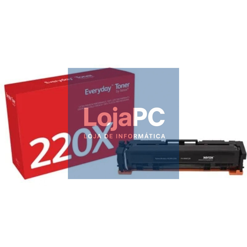Tóner compatível Xerox 006R05208 compatível com HP W2200X Alta Capacidade/ 5500 páginas/ Preto