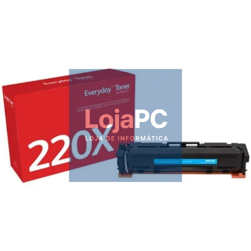 Tóner compatível Xerox 006R05209 compatível com HP W2201X Alta Capacidade/ 5500 páginas/ Ciano