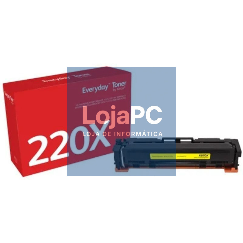Tóner compatível Xerox 006R05210 compatível com HP W2202X Alta Capacidade/ 5500 páginas/ Amarelo