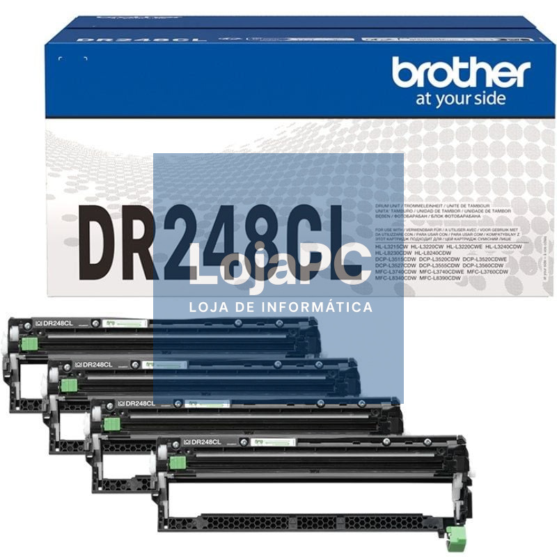 Tambor de imagem Original Brother DR248CL Multipack