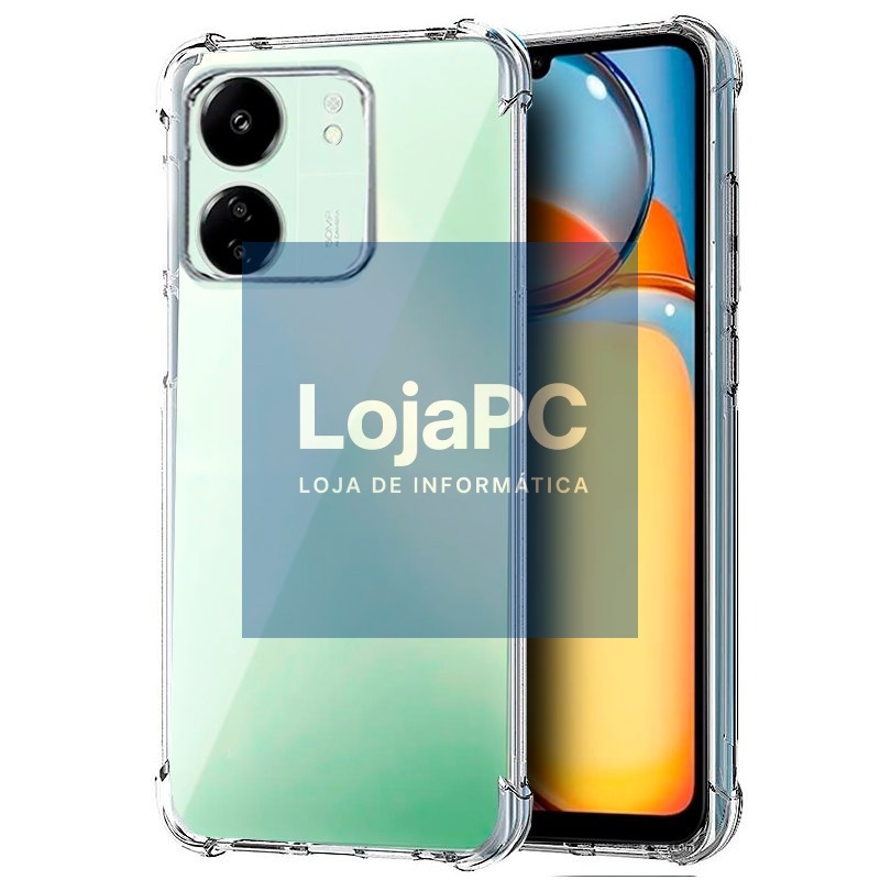 COOL Case for Xiaomi Redmi 13C / 13C 5G / Poco C65 AntiShock Transparent