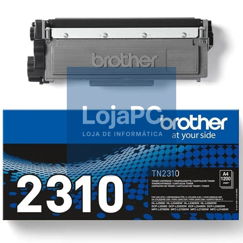 Tóner Original Brother TN-2310/ Preto