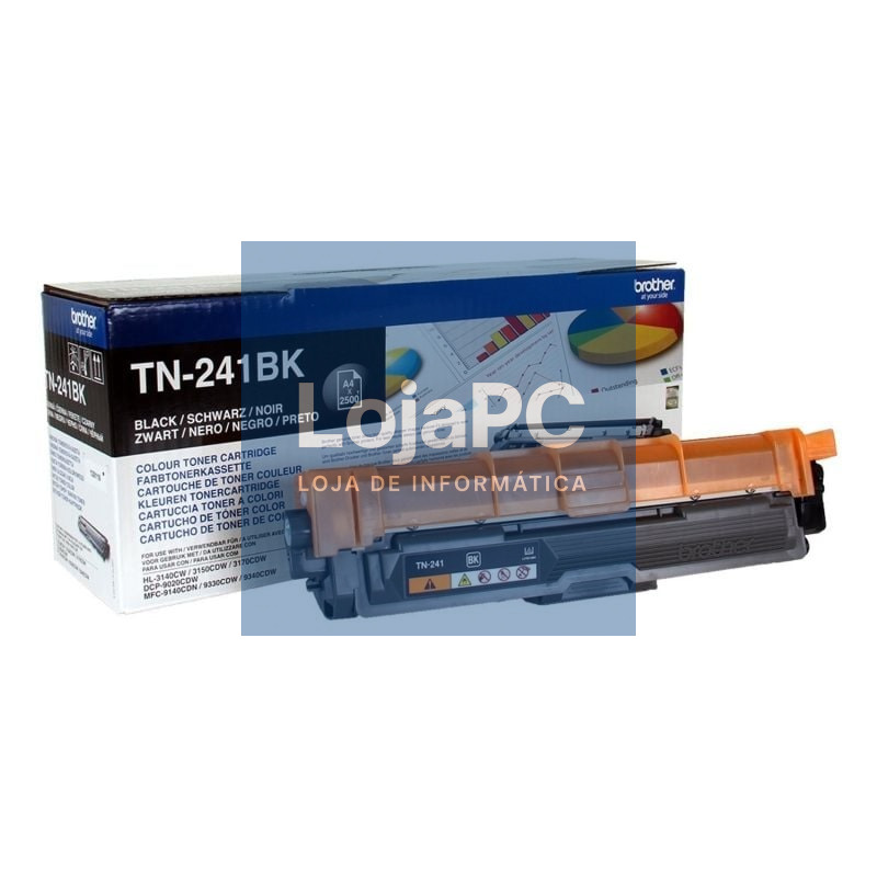 Tóner Original Brother TN-241BK/ Preto
