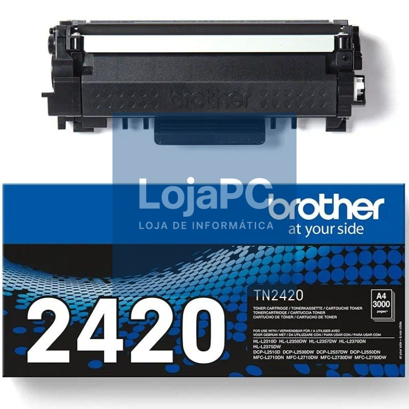 Tóner Original Brother TN-2420 Alta Capacidade/ Preto