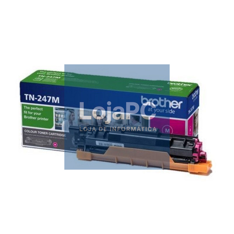 Tóner Original Brother TN-247M Alta Capacidade/ Magenta