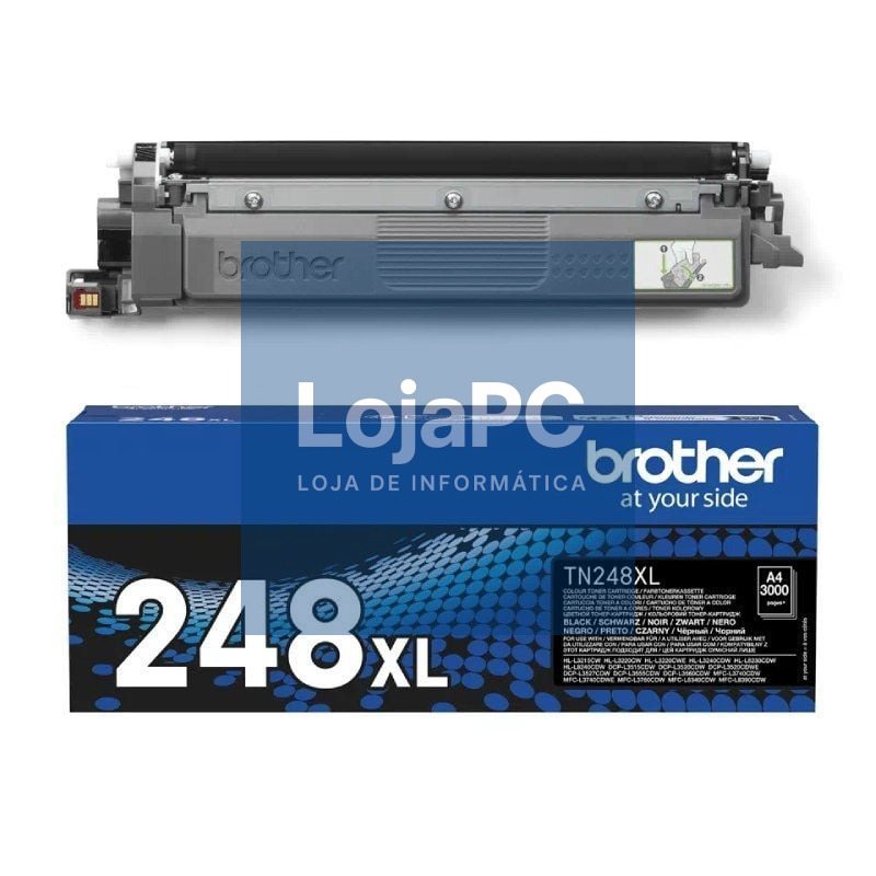 Tóner Original Brother TN248XLBK Alta Capacidade/ Preto