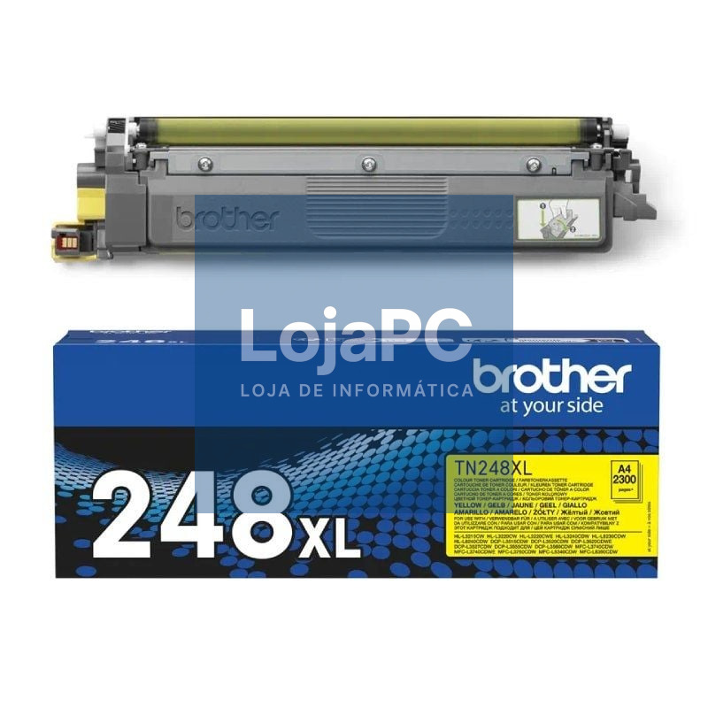 Tóner Original Brother TN248XLY Alta Capacidade/ Amarelo