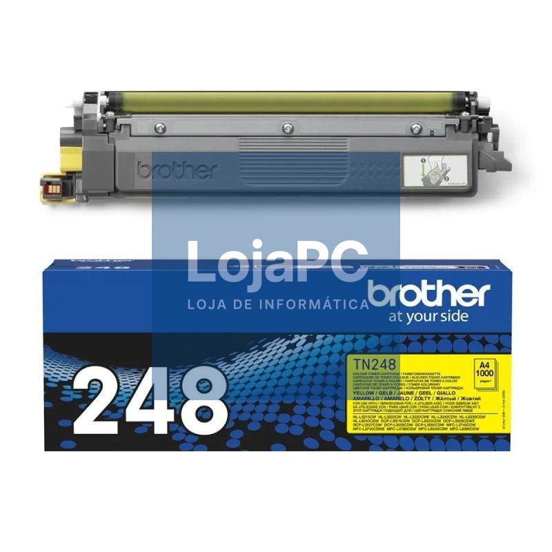 Tóner Original Brother TN248Y/ Amarelo