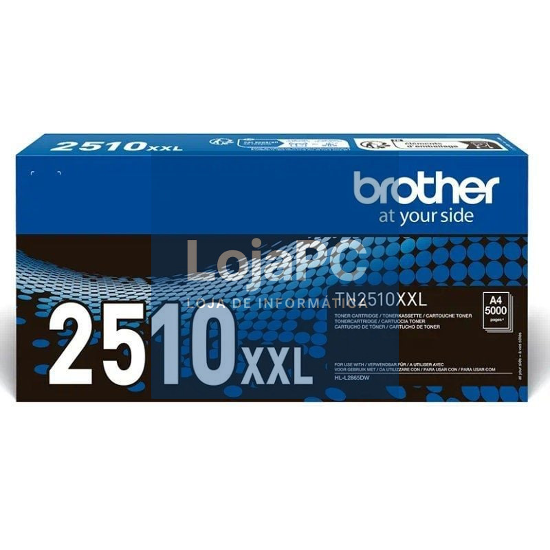 Tóner Original Brother TN2510XXL Alta Capacidade/ Preto