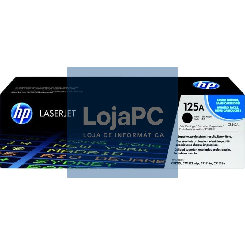 Tóner Original HP nº125A/ Preto