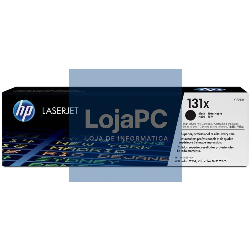 Tóner Original HP nº131X XL Alta Capacidade/ Preto