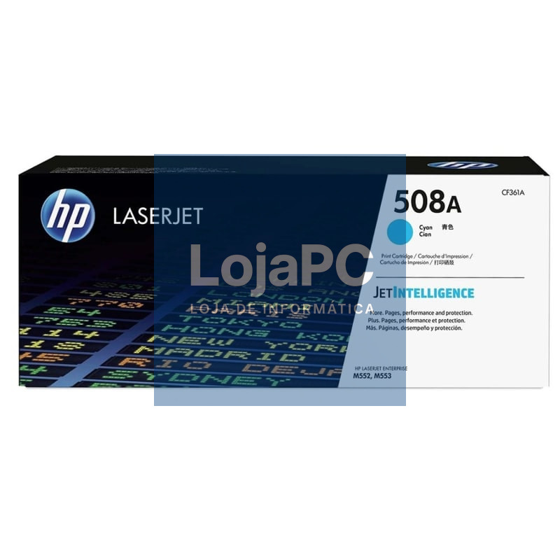 Tóner Original HP nº508A/ Ciano