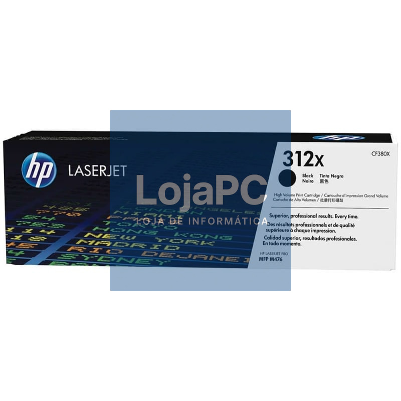 Tóner Original HP nº312X XL Alta Capacidade/ Preto
