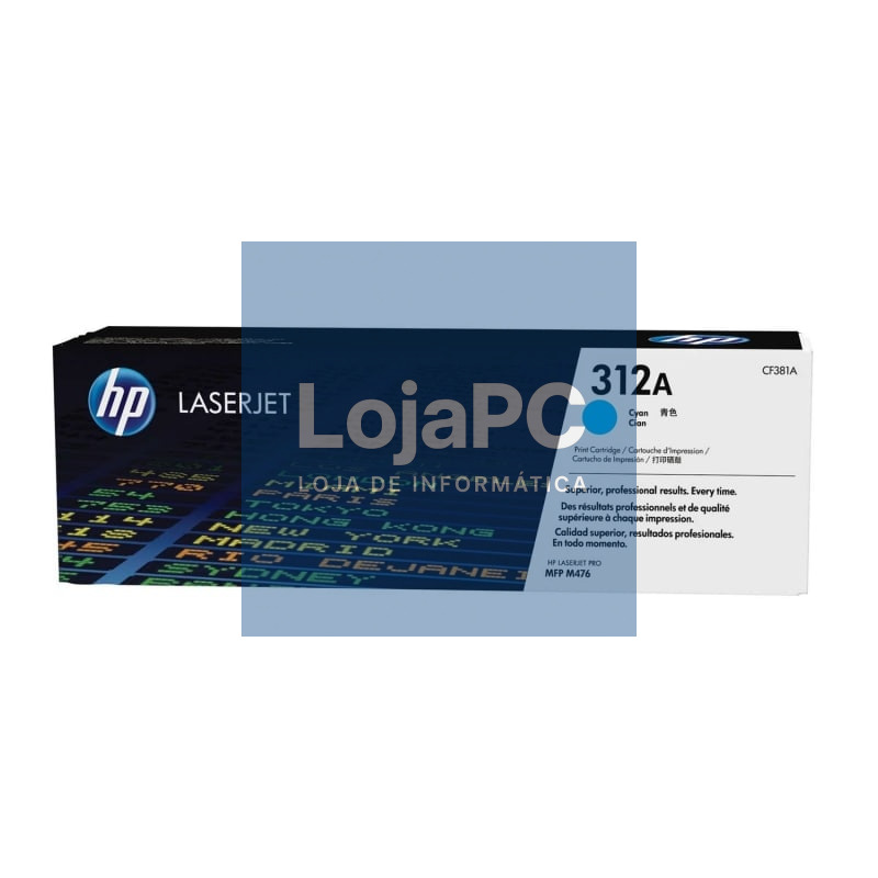 Tóner Original HP nº312A/ Ciano