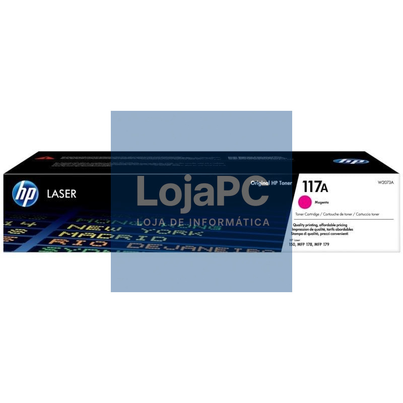 Tóner Original HP nº117A/ Magenta